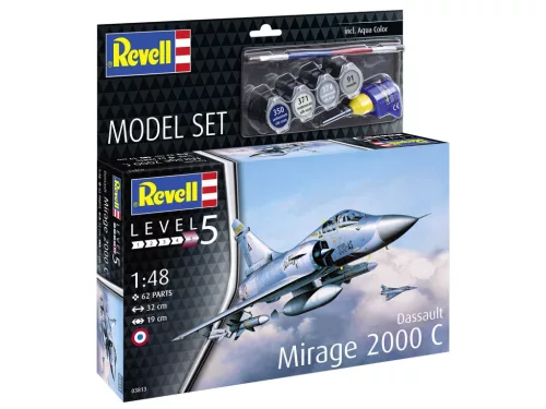 ModelSet repülőgép 63813 - Dassault Mirage 2000C (1:48)