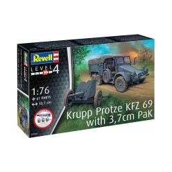   Starter Kit military 73344 - Krupp Protze KFZ 69 with 3,7cm Pak (1:76)