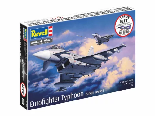 Starter Kit repülőgép 74282 - Eurofighter Typhoon (single seater) (1:144)