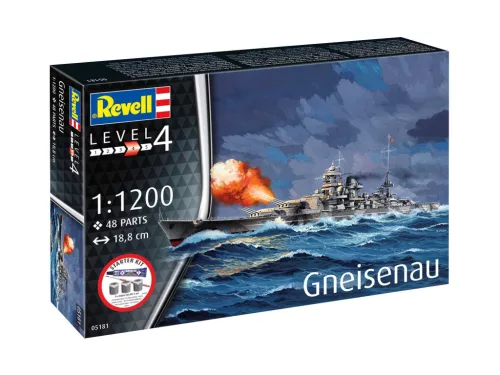 Starter Kit  75181 - Battleship Gneisenau (1:1200)