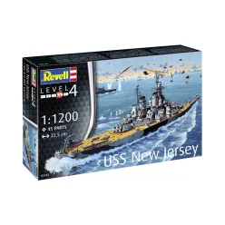 Starter Kit  75183 - Battleship USS New Jersey (1:1200)
