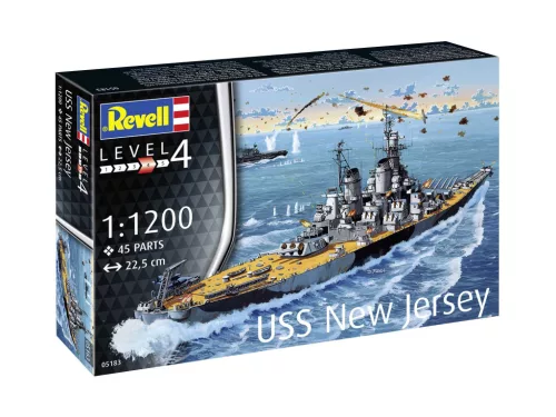 Starter Kit  75183 - Battleship USS New Jersey (1:1200)