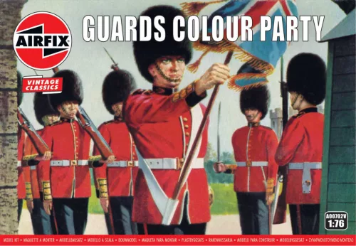 Klasszikus modell  figura A00702V - Guards Colour Party (1:76)