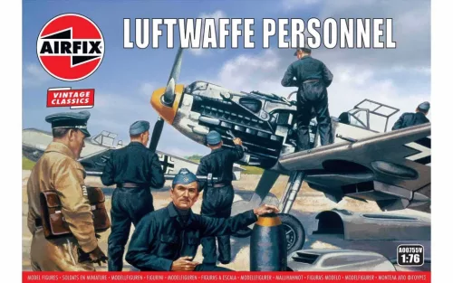 Klasszikus modell  figura A00755V - Luftwaffe Personnel (1:76)