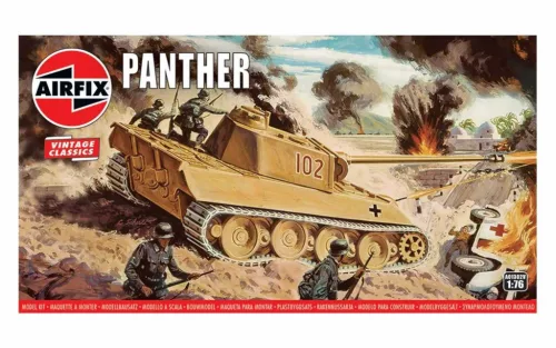Klasszikus modell  tank A01302V - Panther (1:76)