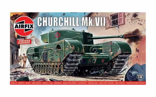 Klasszikus modell  tank A01304V - Churchill Mk.VII (1:76)