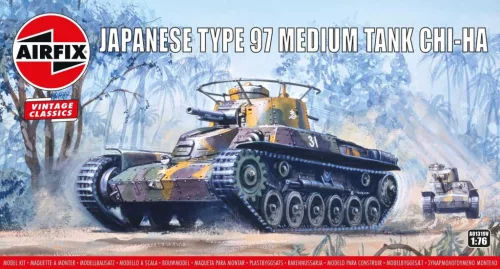Klasszikus modell  tank A01319V - Type 97 Chi Ha Japanese Tank (1:76)