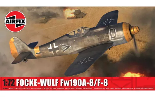 Klasszikus repülőgép modell A02066A - Focke-Wulf Fw190A-8/F-8 (1:72)