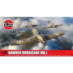   Klasszikus repülőgép modell A02067A - Hawker Hurricane Mk.I (1:72)