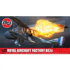   Klasszikus repülőgép modell A02101 - Royal Aircraft Facility BE2C (1:72)