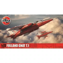   Klasszikus repülőgép modell A02105 - Folland Gnat T.1 (1:72)