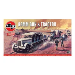   Klasszikus modell  military A02303V - 88mm Flak Gun & Tractor (1:76)