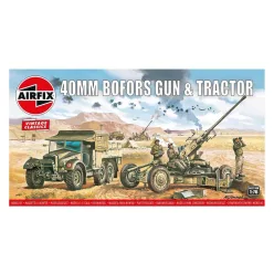   Klasszikus modell  military A02314V - Bofors 40mm Gun & Tractor (1:76)