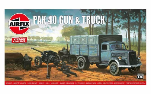 Klasszikus modell  military A02315V - PAK 40 Gun & teherautó (1:76)