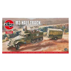   Klasszikus modell  military A02318V - M3 Half Track & 1 Ton Trailer (1:76)