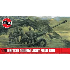   Klasszikus modell military A02332 - British 105mm Light Field Gun (1:76)