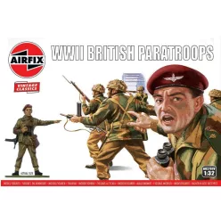   Klasszikus modell  figura A02701V - WWII British Paratroops (1:32)