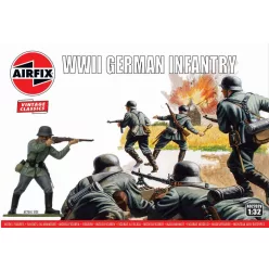   Klasszikus modell  figura A02702V - WIWII German Infantry (1:32)