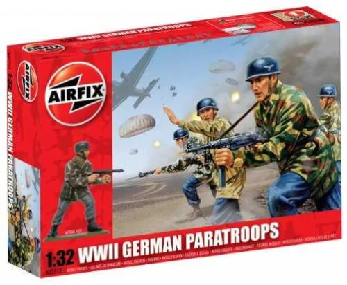 Klasszikus modell  figura A02712V - WWII German Paratroops (1:32)