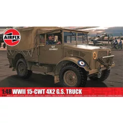   Klasszikus modell military A03313A - WWII RAF 15-cwt 4 x 2 G.S. teherautó (1:48)