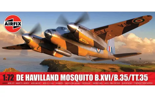 Klasszikus repülőgép modell A04070 - de Havilland Mosquito B.XVI/B.35/TT.35 (1:72)