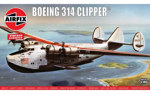 Klasszikus modell  repülőgép A04172V - Boeing 314 Clipper (1:144)