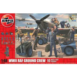   Klasszikus modell diorama A04702 - WWII RAF Ground Crew (1:48) - nová forma