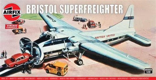 Klasszikus modell  repülőgép A05002V - Bristol Superfreighter (1:72)