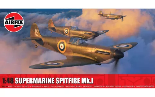 Klasszikus repülőgép modell A05126B - Supermarine Spitfire Mk.I (1:48)