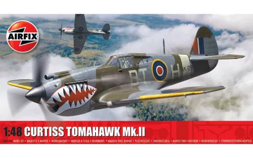 Klasszikus repülőgép modell A05133A - Curtiss Tomahawk Mk.II (1:48)
