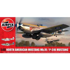   Klasszikus repülőgép modell A05137 - North American Mustang Mk.IV (1:48)