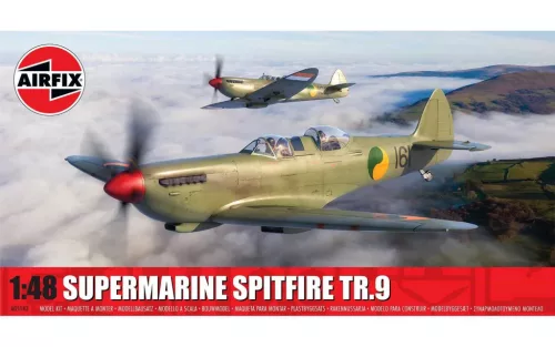 Klasszikus repülőgép modell A05143 - Supermarine Spitfire Tr.9 (1:48)