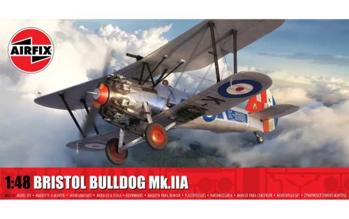 Klasszikus repülőgép modell A05145 - Bristol Bulldog Mk.IIA (1:48)