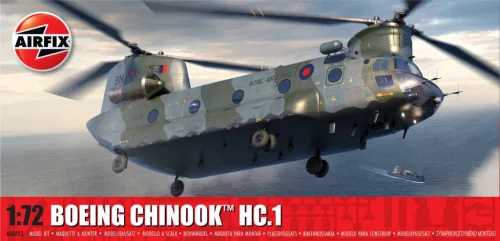 Klasszikus modell helikopter A06023 - Boeing Chinook HC.1 (1:72)