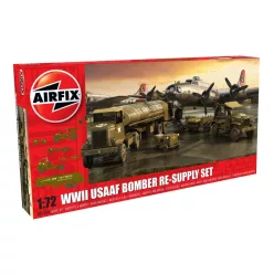   Klasszikus modell diorama A06304 - USAAF 8TH Airforce Bomber Resupply Set (1:72)