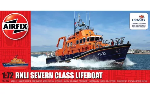 Klasszikus modell  A07280 - RNLI Severn Class Lifeboat (1:72)