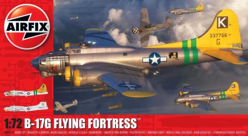 Klasszikus repülőgép modell A08017B - Boeing B17G Flying Fortress (1:72)