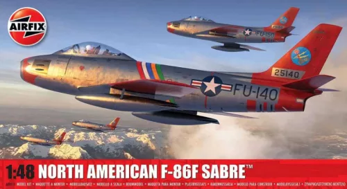 Klasszikus repülőgép modell A08111 - North American F-86F Sabre (1:48)
