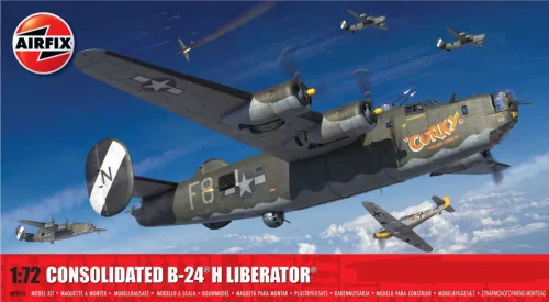 Klasszikus repülőgép modell A09010 - Consolidated B-24H Liberator (1:72)