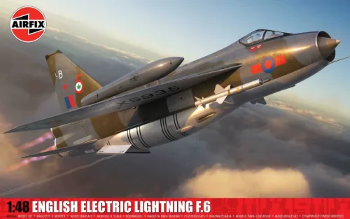 Klasszikus repülőgép modell A09178A - English Electric Lightning F.6 (1:48)