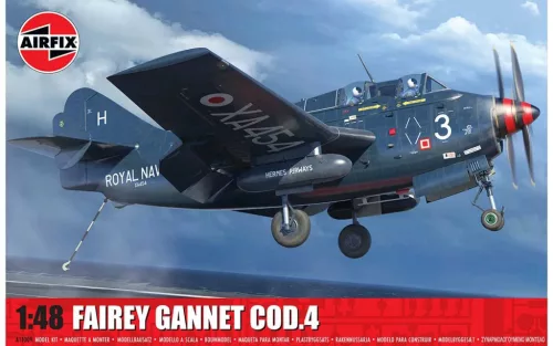 Klasszikus repülőgép modell A11009 - Fairey Gannet COD.4 (1:48)