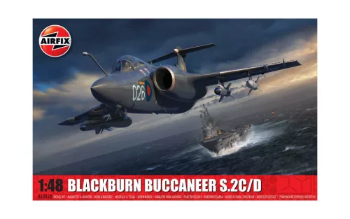 Klasszikus repülőgép modell A12012 - Blackburn Buccaneer S.2 (1:48)