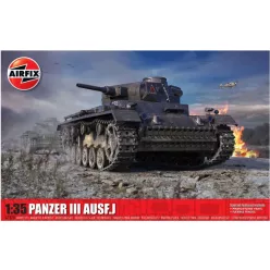 Klasszikus modell tank A1378 - Panzer III AUSF J (1:35)