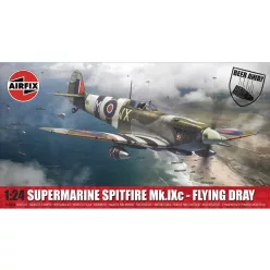   Klasszikus repülőgép modell A17001A - Supermarine Spitfire Mk.IXc - Flying Dray (1:24)