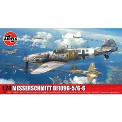   Klasszikus repülőgép modell A17003 - Messerschmitt Bf109G-5/G-6 (1:24)