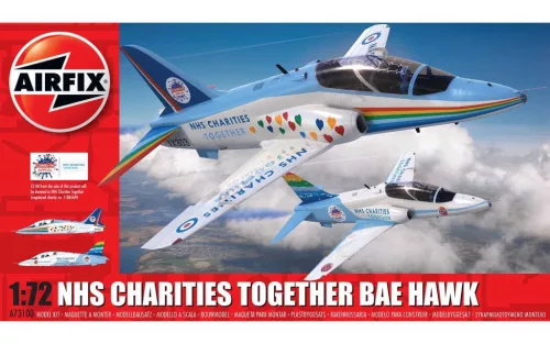 Klasszikus repülőgép modell A73100 - NHS Charities Together Hawk (1:72)