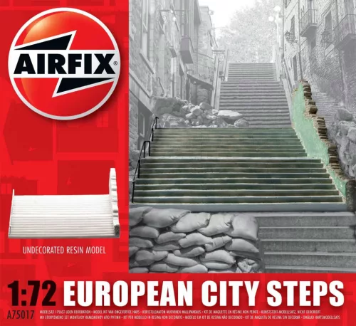 Klasszikus modell budova A75017 - European City Steps (1:72)