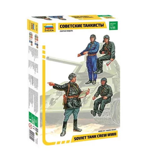 Modell 3504 - Soviet Tank Crew (1:35)