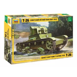 Tank modell 3542 - T-26 Version 1932 (1:35)