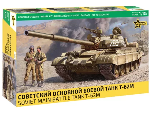 Tank modell 3679 - T-62M (1:35)